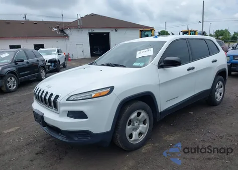 2017 Jeep Cherokee Sport Fwd из США, поврежденный, VIN 1C4PJLAB9HW503337